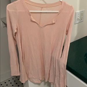 pink hollister tee shirt